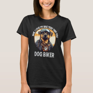 Funny motorcycle biker man bikers for women biker T-Shirt