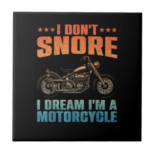 Funny Motorcycle Design For Men Women Motorcycle R Ceramic Tile