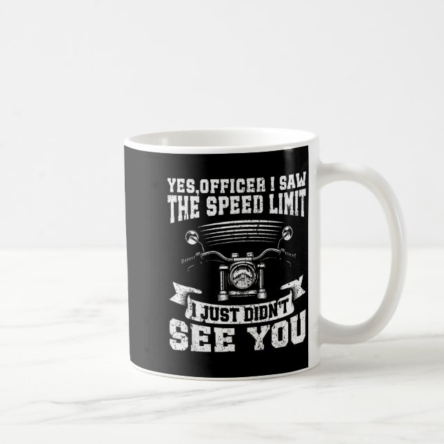 Funny Motorcycle Lover Graphic Women Men Motorbike Coffee Mug (Right)