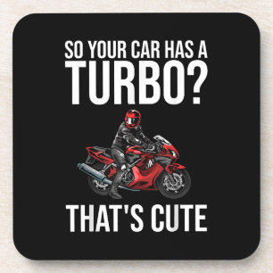 Funny Motorcycle Sportbike Gift Men Women Motorbik Coaster