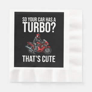 Funny Motorcycle Sportbike Gift Men Women Motorbik Napkin