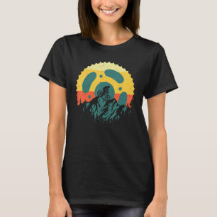 Funny Mountain Bike For Men Women Vintage Cycling T-Shirt