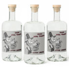 Funny Mountain Man Cool Liquor Bottle Label