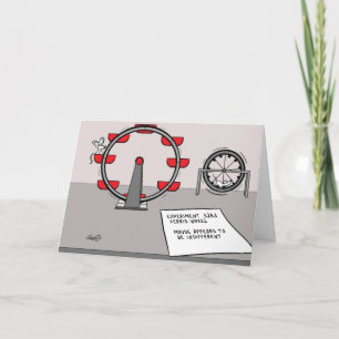 Funny Mouse Greeting Card