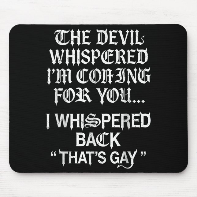 Funny Mouse Pad (Front)