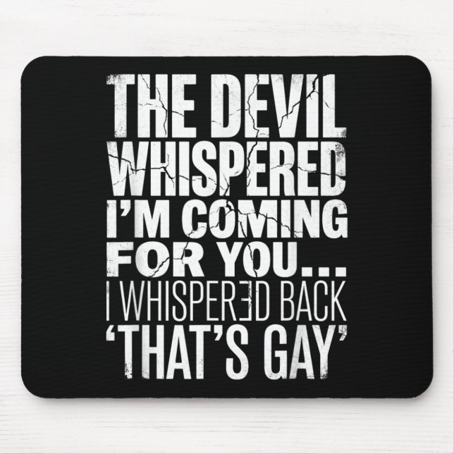 Funny Mouse Pad (Front)