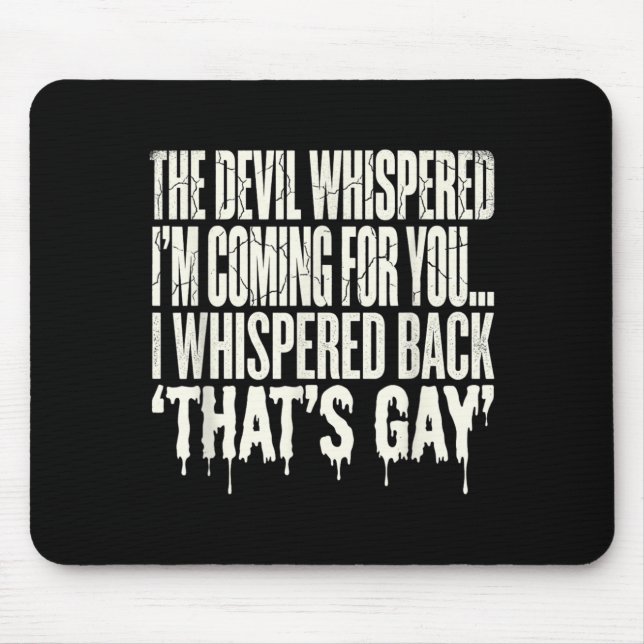 Funny Mouse Pad (Front)