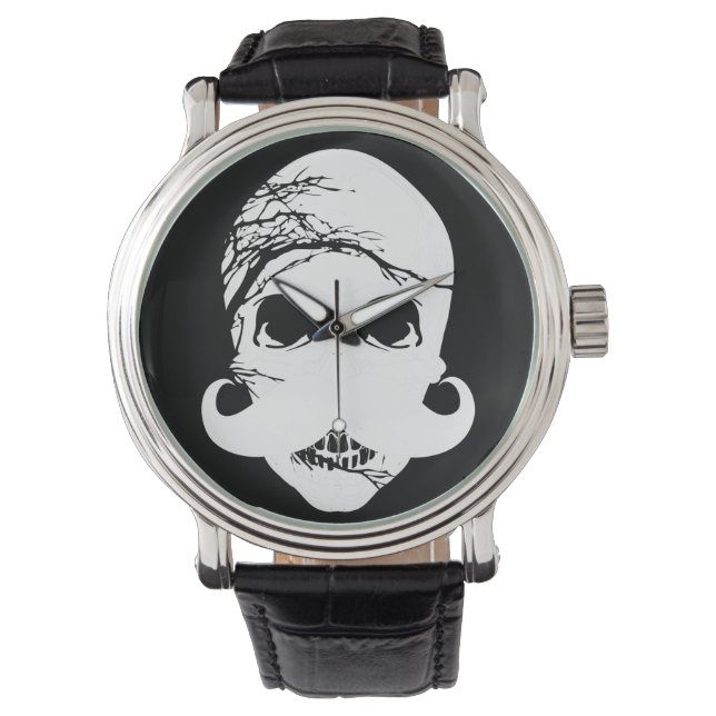 Funny Moustache 3 Watch (Front)