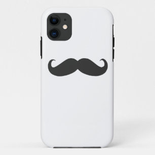 funny moustache iPhone 11 case