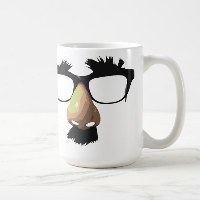 Funny Moustache Mug (Right)