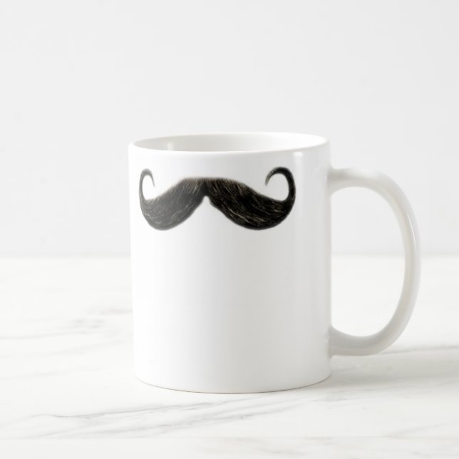funny moustache mug (Right)
