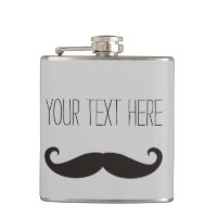 Funny Moustache / Schnurrbart + your text