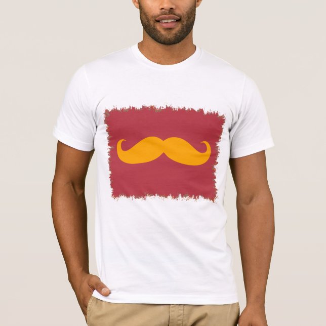 Funny Moustache T-Shirt (Front)