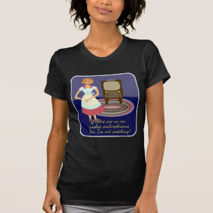 Funny Movie Loving Housewife Character T-Shirt
