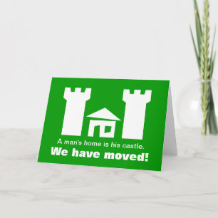 Funny moving greeting card