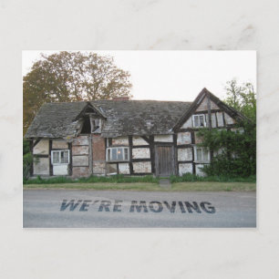 Funny moving house card