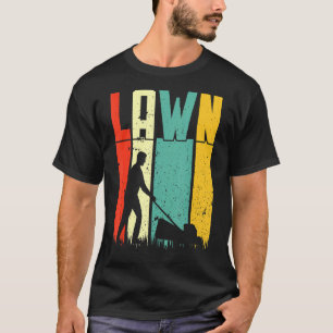 Funny Mow Lawn Mowing Landscaping Mower Farm Garde T-Shirt