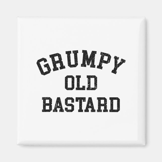 Funny Mpy Old  Magnet (Front)