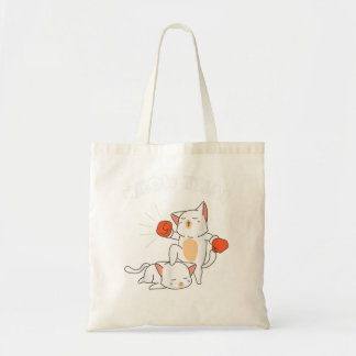 Funny Muay Thai Cats Thai Boxing Fighter Gift 779 Tote Bag