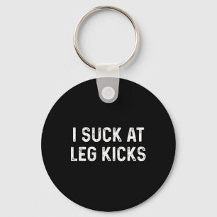 Funny Muay Thai Kickboxing Leg Kicks  Key Ring
