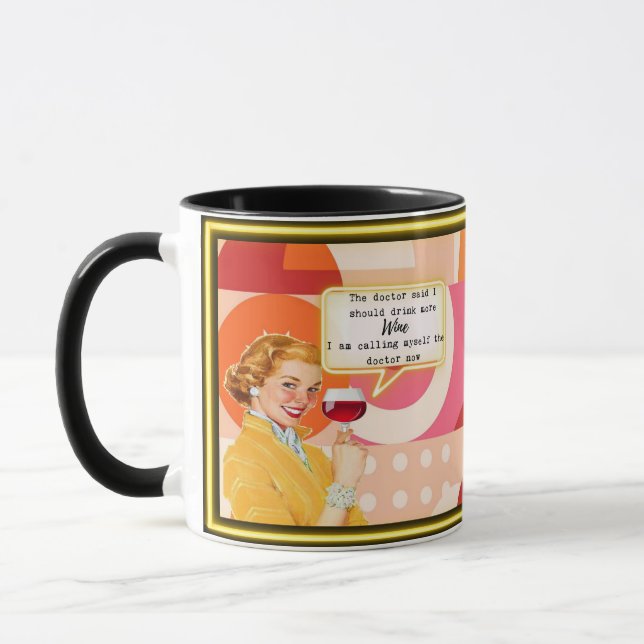 Funny Mug Coffee Best Friend Gift "Doctor" (Left)