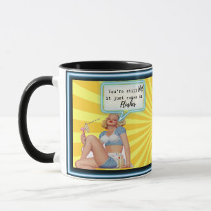 Funny Mug Coffee Best Friend Gift "Hot Flash"
