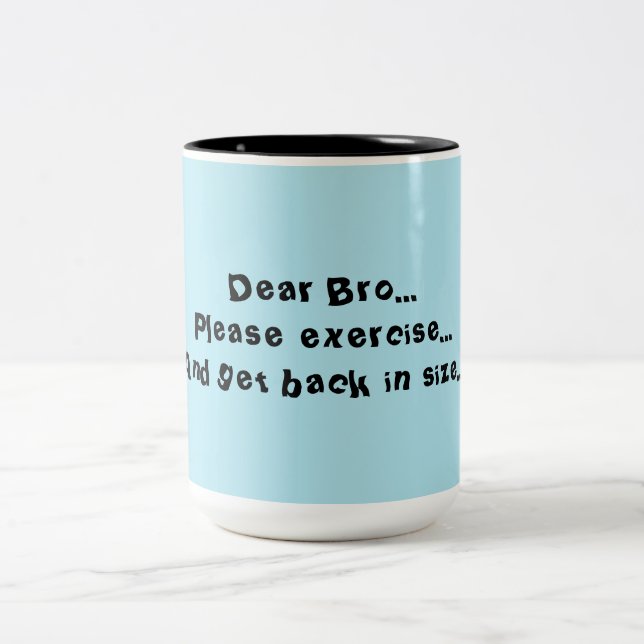 funny mug for brother (Center)