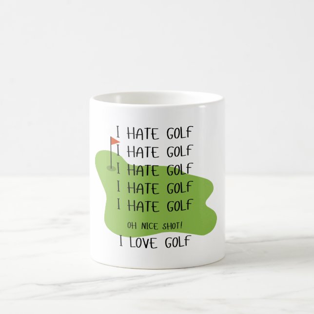 Funny Mug for Golf Lovers (Center)