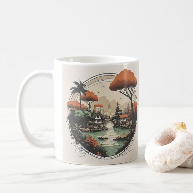 Funny Mug For Nature Lovers XIV 1 (With Donut)