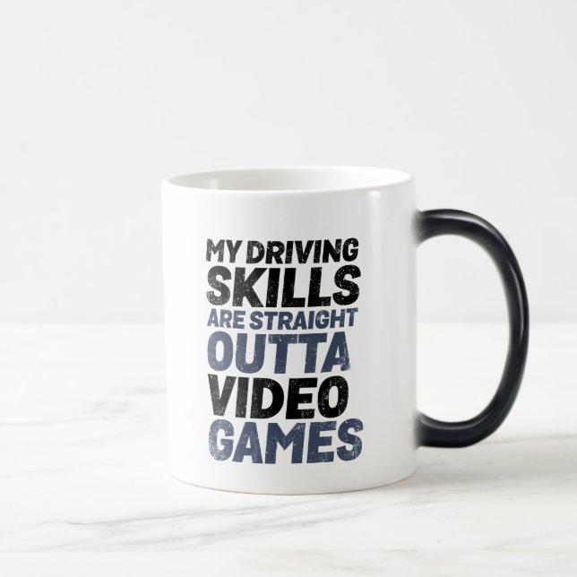Funny Mug for Racing Games Gamer and Geek (Right)