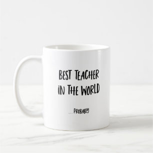 Funny mug for teacher