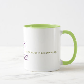 Funny Mug for Triathlete - Shaved and Tapered