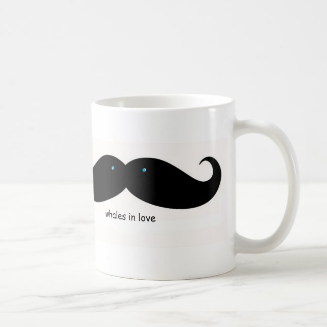Funny Mug WHALES IN LOVE (Right)