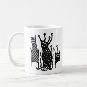 Funny Mugs Folk Art Housewarming Cute