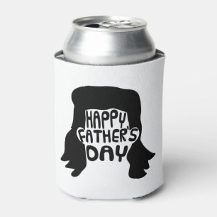 Funny Mullet Happy Father's Day Can Cooler