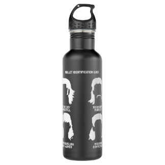 Funny Mullet , Kentucky Waterfall Mississippi Mudf 710 Ml Water Bottle