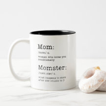 Funny Mum And Momster Definition