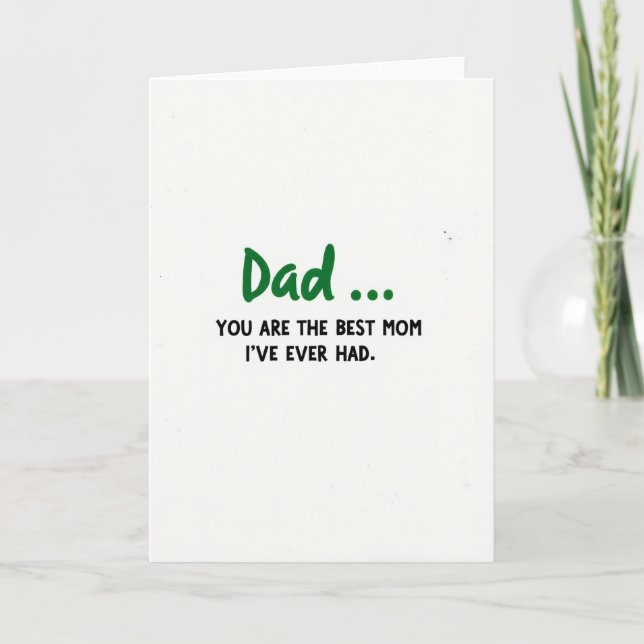 Funny Mum Appreciation Card (Front)