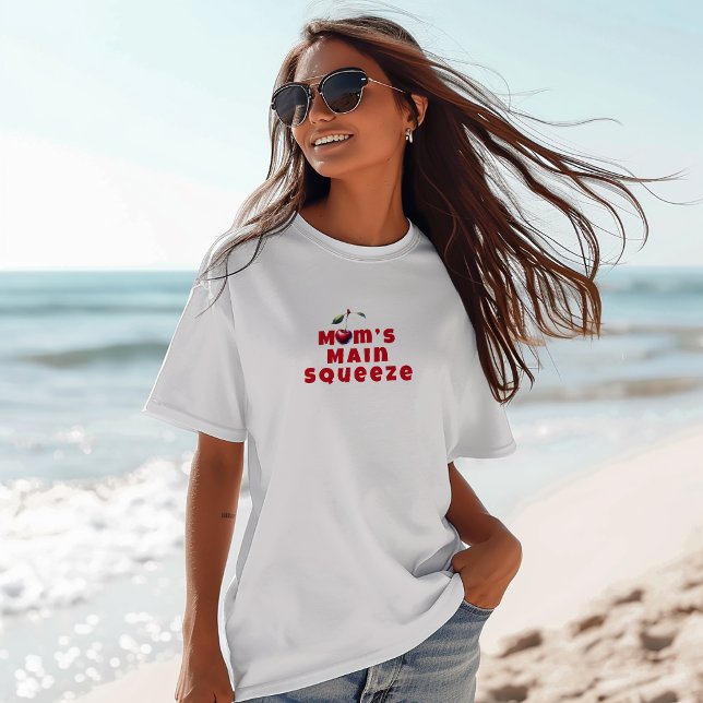 Funny mum cherry vibe slogan mother day T-Shirt (Creator Uploaded)