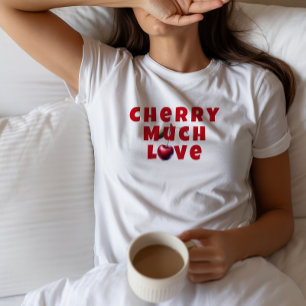 Funny mum cherry vibe slogan mother day T-Shirt