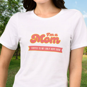 Funny Mum - Coffee is my only hope Tri-Blend Shirt