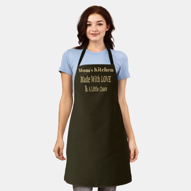 Funny Mum Cooking Apron (Worn)