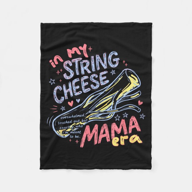Funny Mum Fleece Blanket (Front)