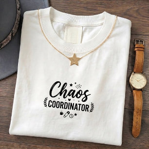 Funny Mum Life Graphic Tee - Coordinator Chaos