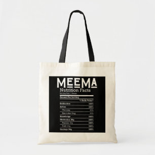 Funny Mum Meema Mother's Day Grandma Nana Tote Bag