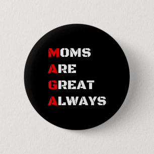 Funny Mum Mothers Day Merch Mama For Whole Family 6 Cm Round Badge