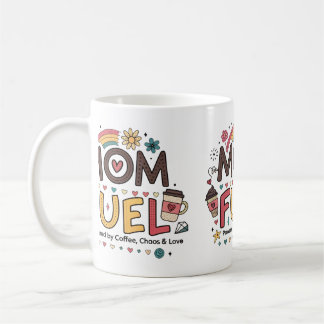 Funny Mum Mug – “Mum Fuel” Coffee Cup