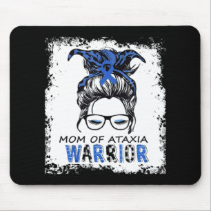 funny mum of ataxia warrior,design ataxia awarenes mouse pad