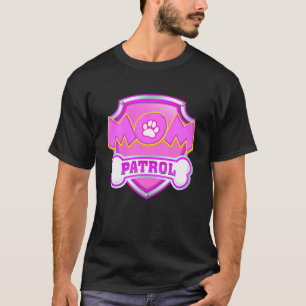 Funny Mum Patrol - Dog Mum, Dad For Men Women T-Shirt