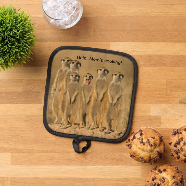 Funny Mum Pot Holder (Top Down)